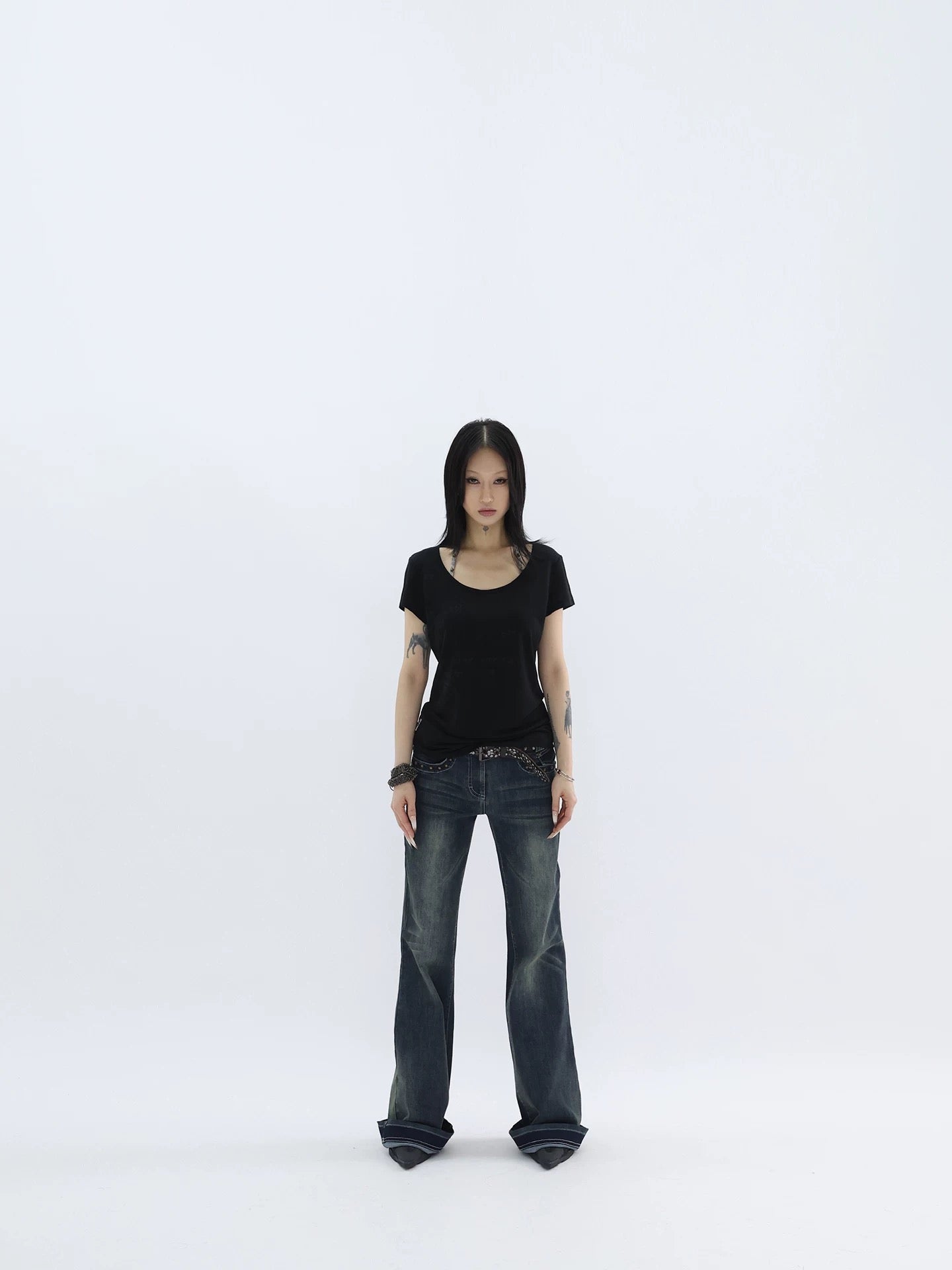SHEER GRAPHIC TEE