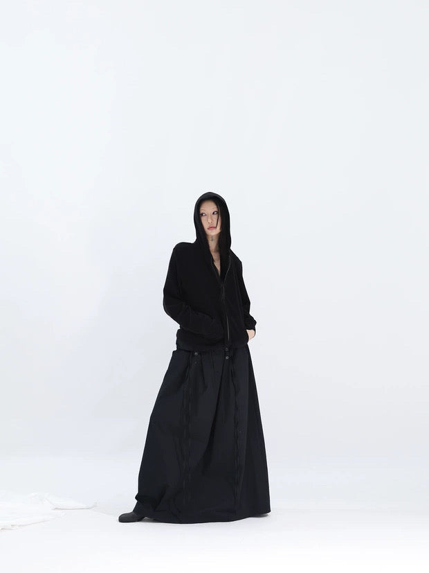 STATIC DRAPE SKIRT