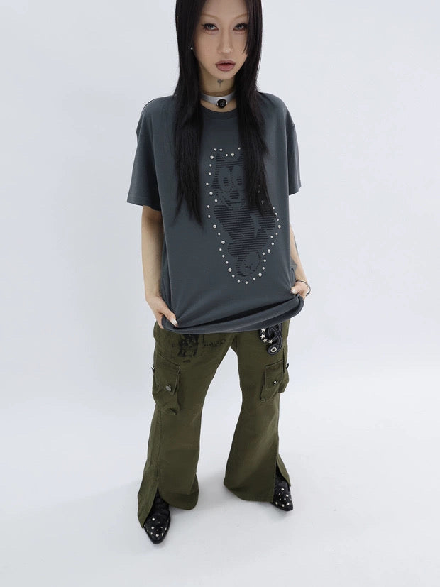 CAT STUD TEE