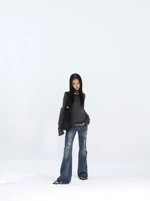 DAMAGED ICON DENIM