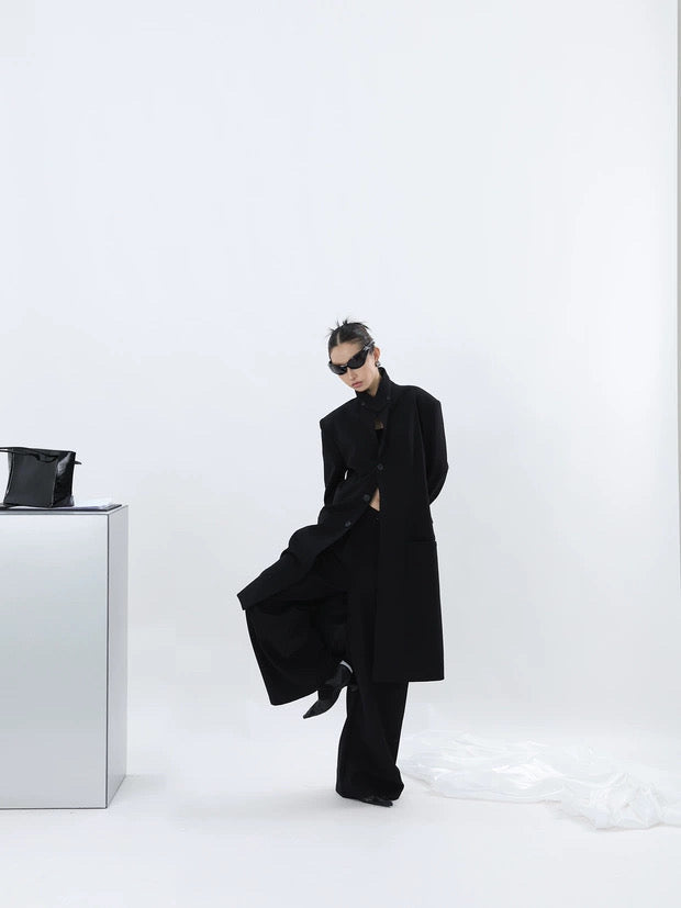 BLACK FORMAL TROUSERS