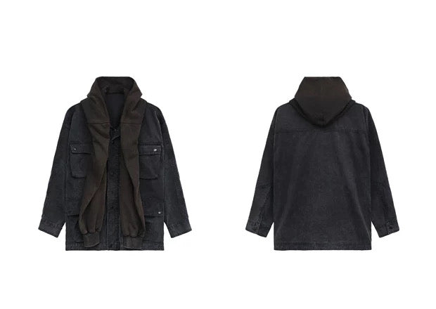 DUAL HOOD UTILITY JACKET
