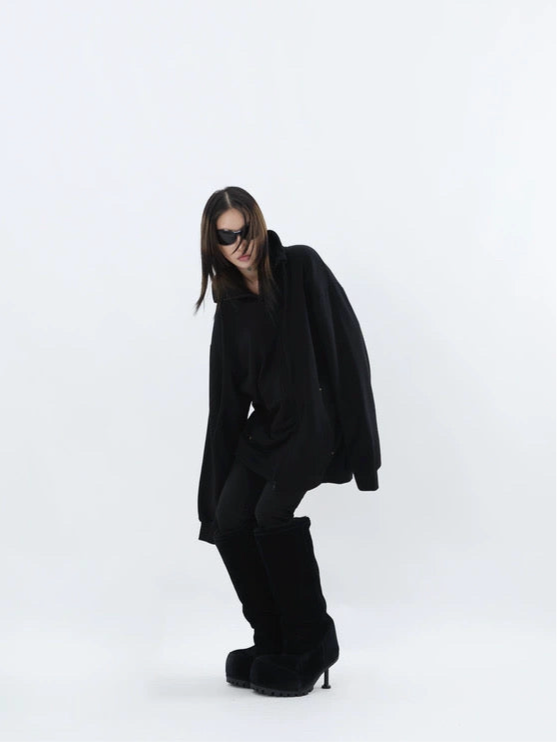 HEAVY DRAWSTRING HOODIE
