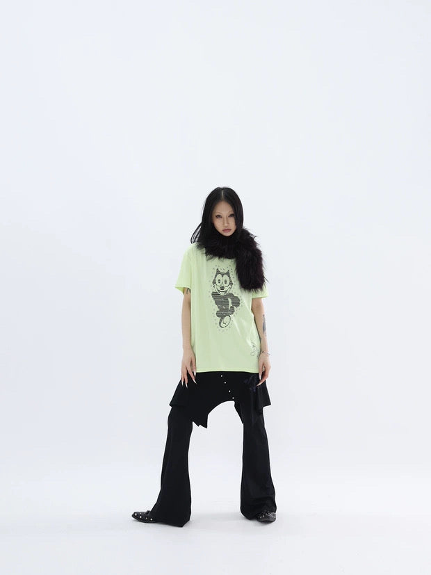 CAT STUD TEE