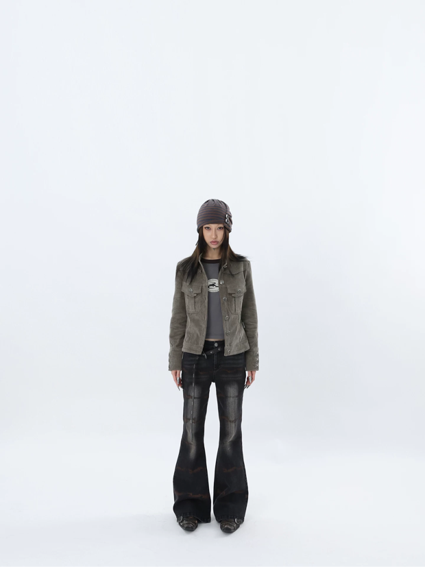 RIPPLE FLARE DENIM