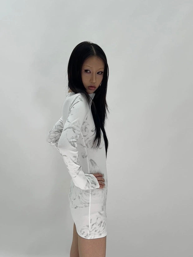 GHOST SKIN DRESS