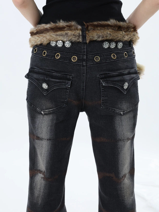 RIPPLE FLARE DENIM