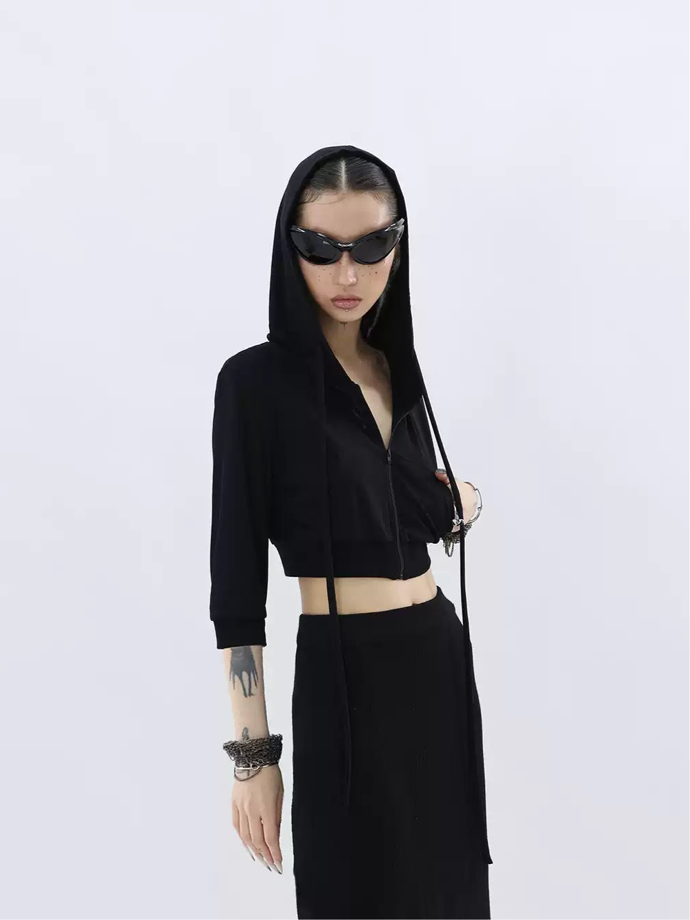 SHORT HOODED JACKET