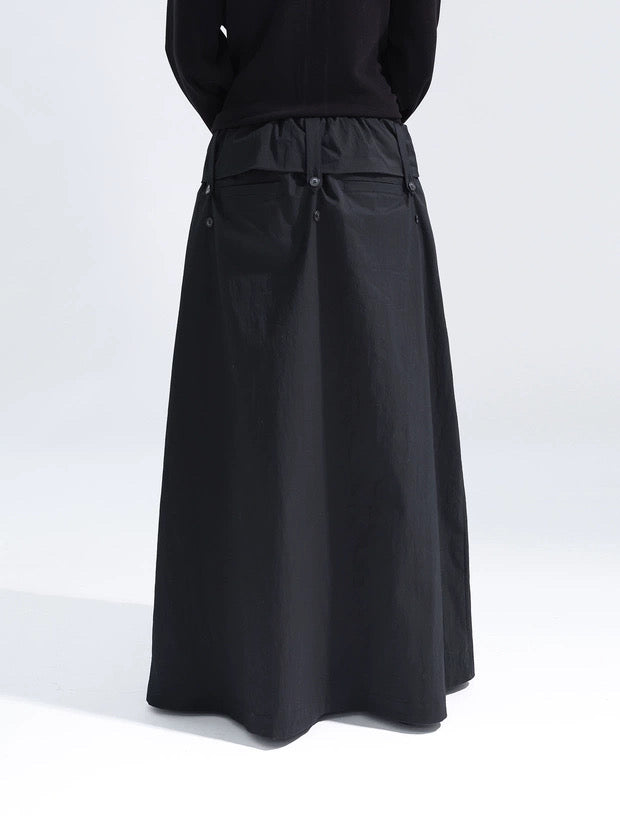 STATIC DRAPE SKIRT