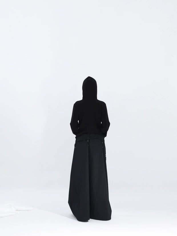 STATIC DRAPE SKIRT