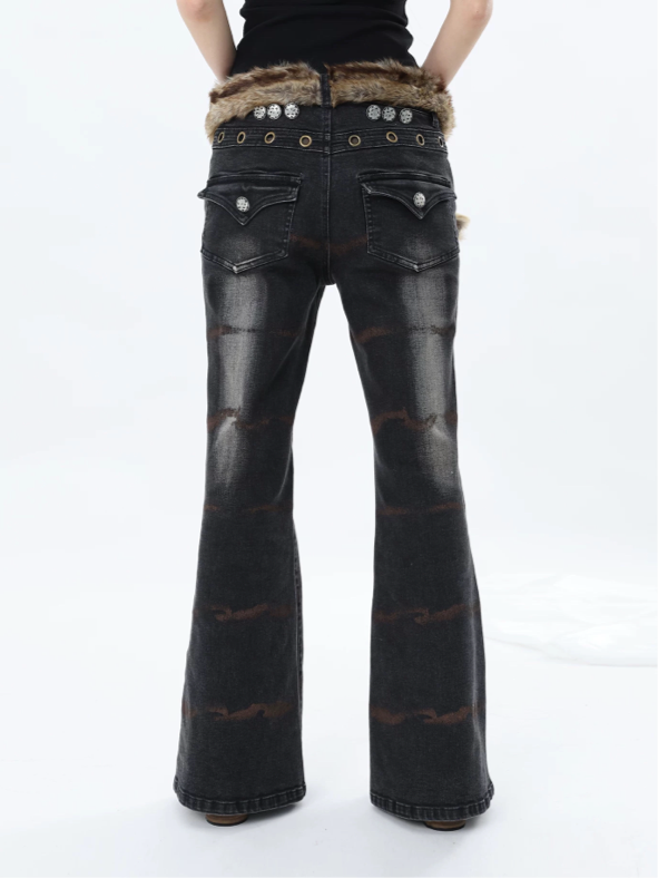 RIPPLE FLARE DENIM