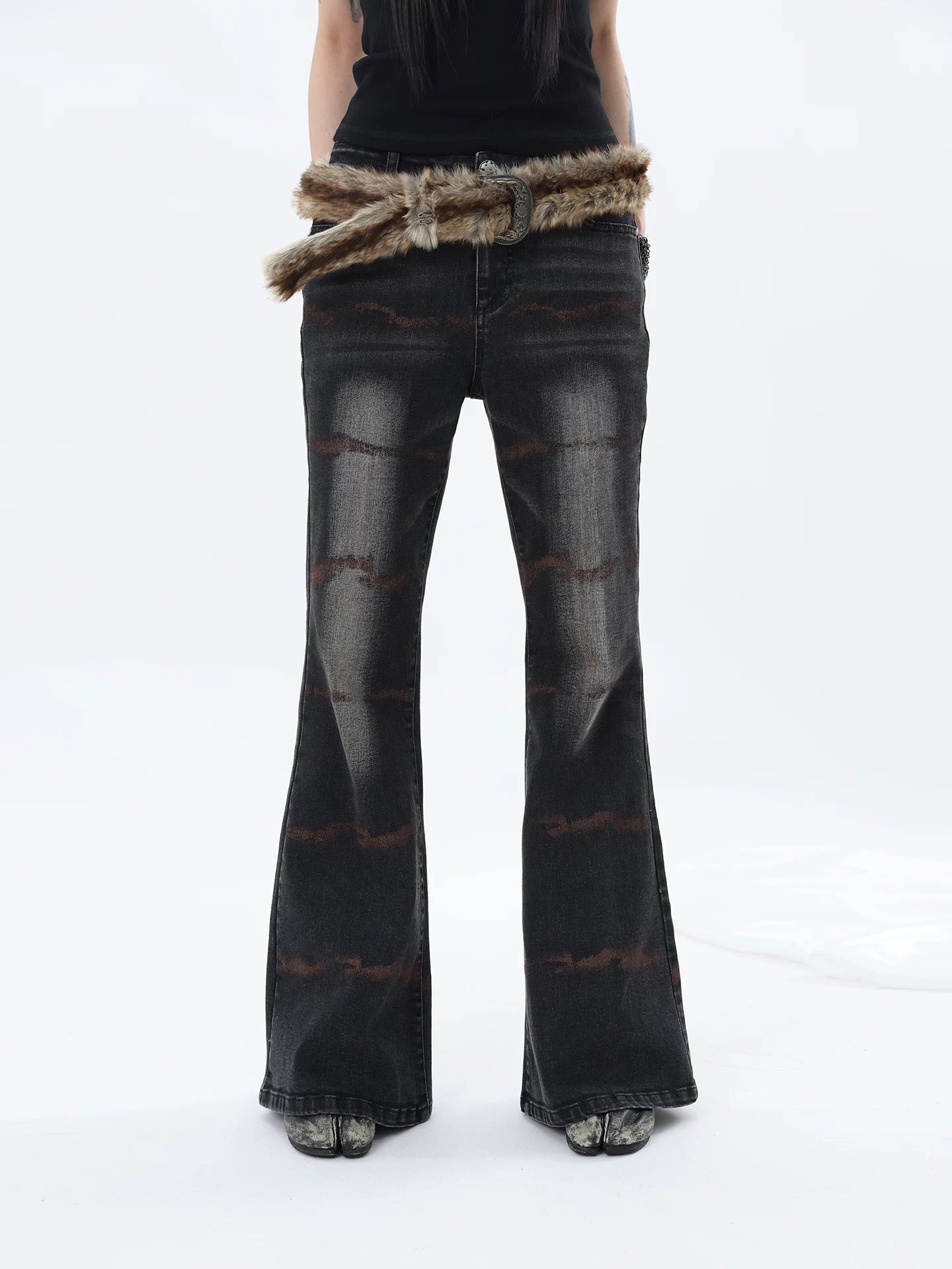 RIPPLE FLARE DENIM