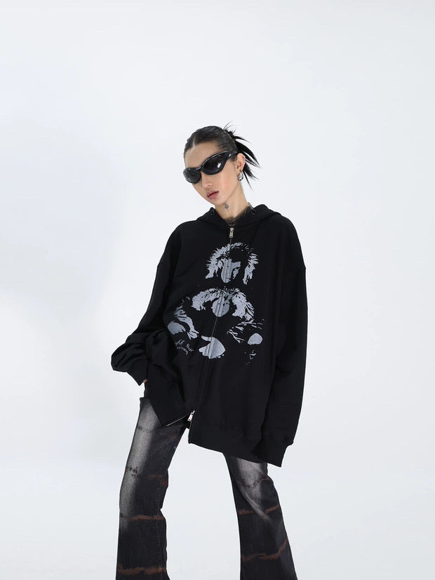 DIVINE GLITCH HOODIE