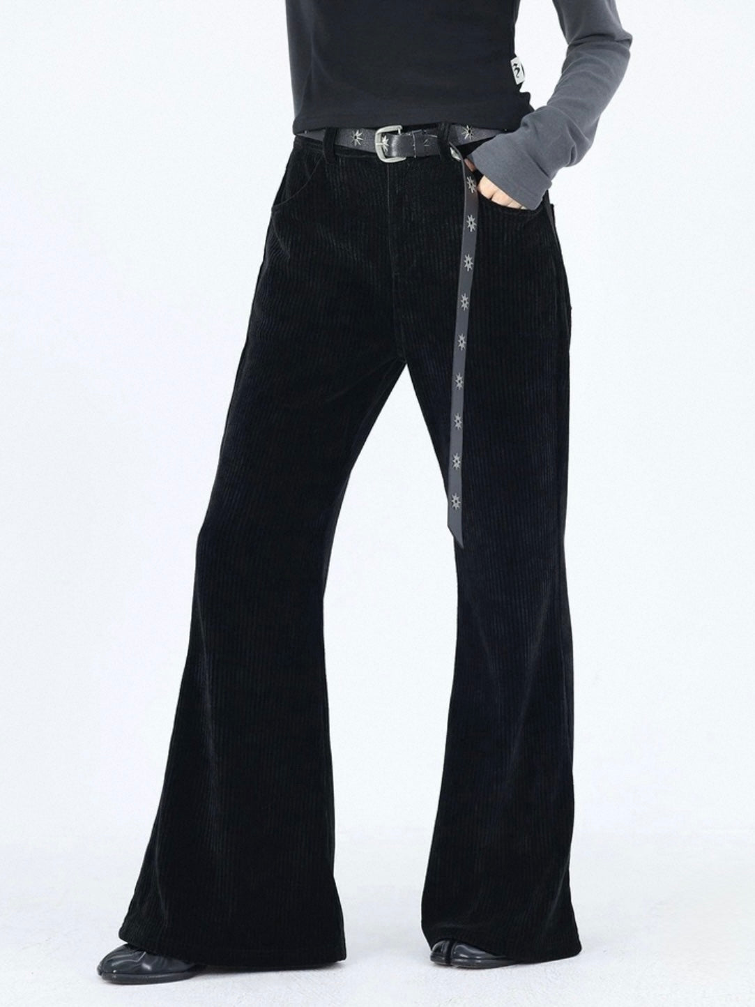 VELVET TRACE PANTS