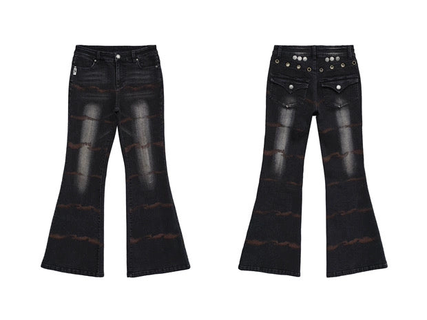 RIPPLE FLARE DENIM