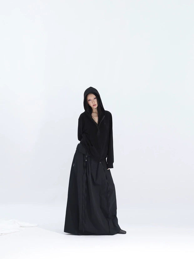 STATIC DRAPE SKIRT