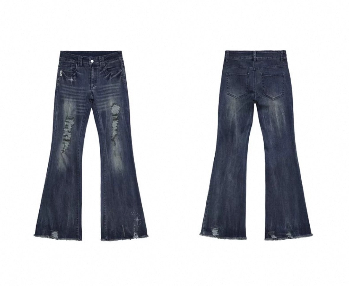 DAMAGED ICON DENIM