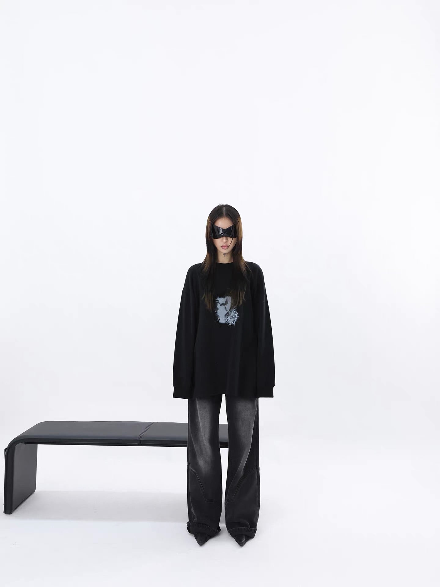 SHADOW PRINT SWEAT