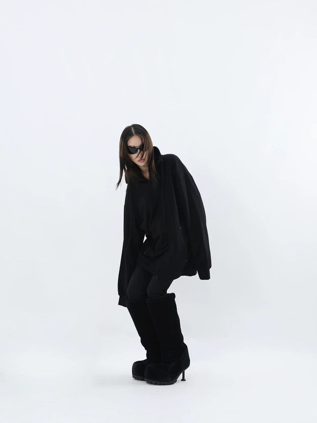 HEAVY DRAWSTRING HOODIE