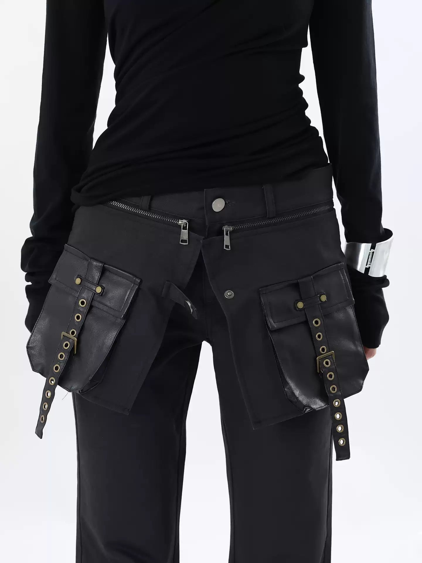 DECONSTRUCT FLARE PANTS