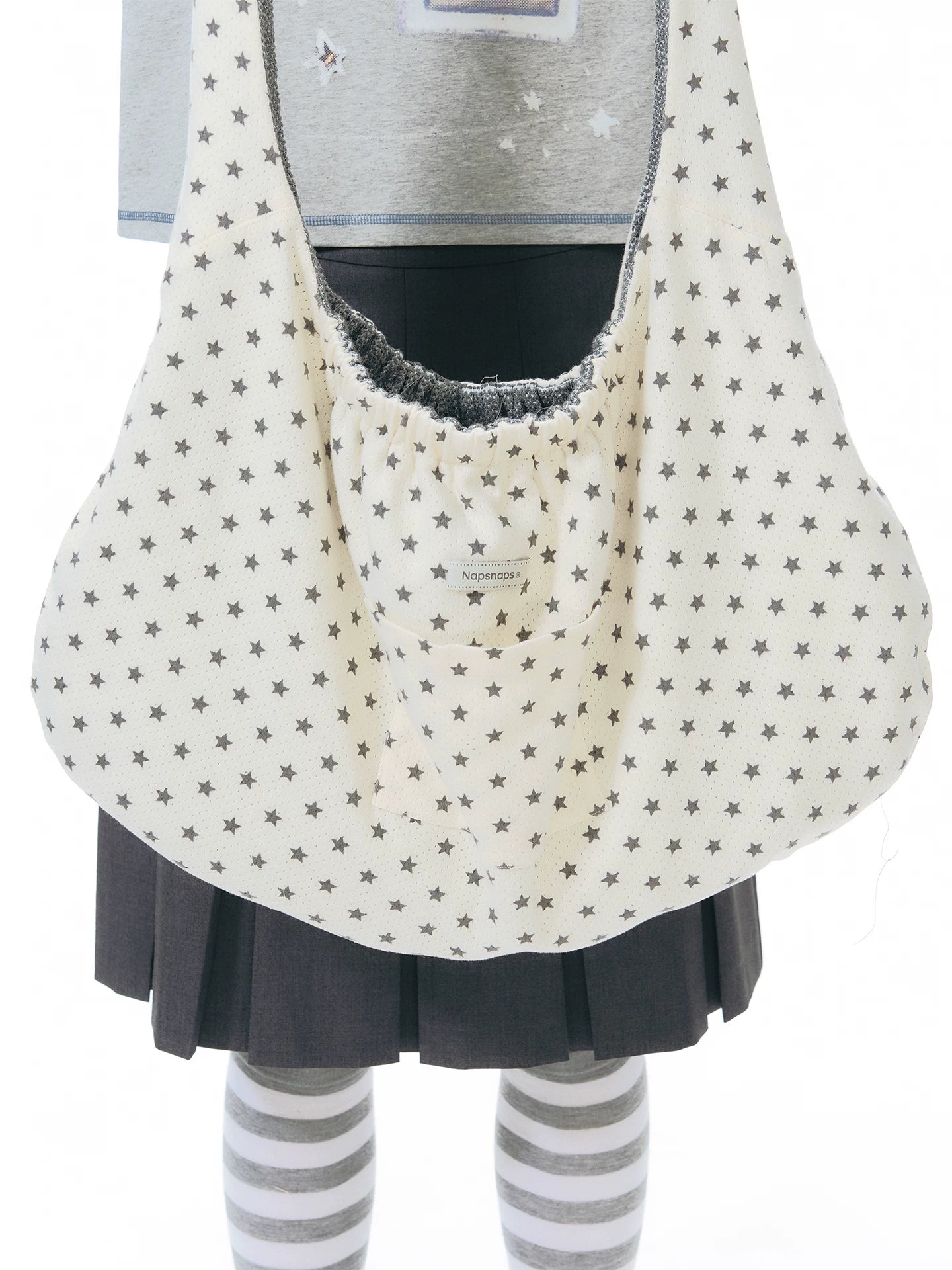 REVERSIBLE CANVAS CROSSBODY BAG