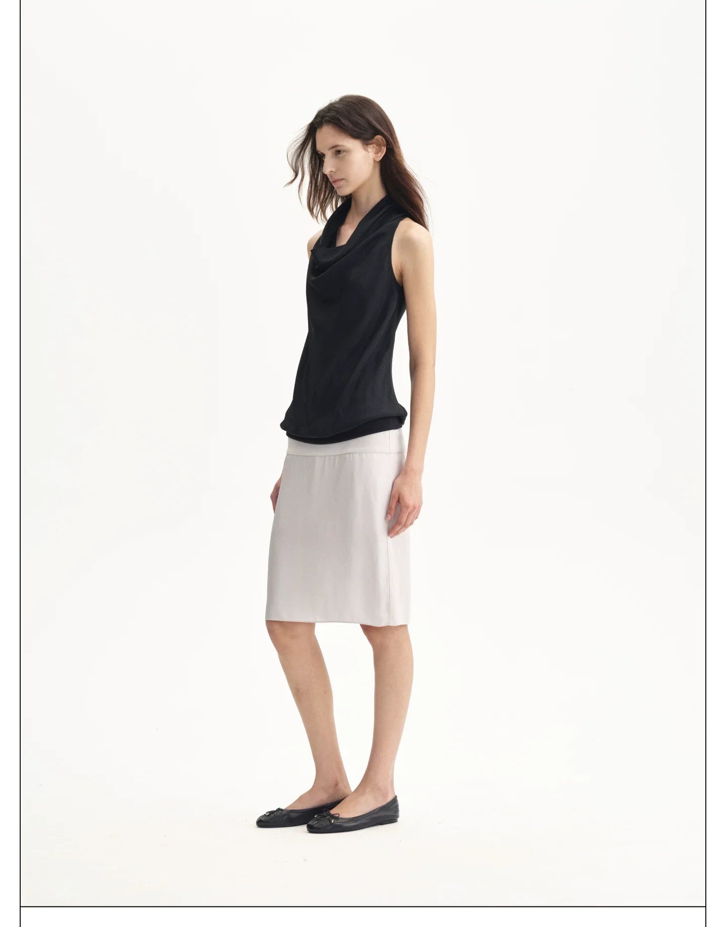 SOFT FLOW DRAPE TANK TOP