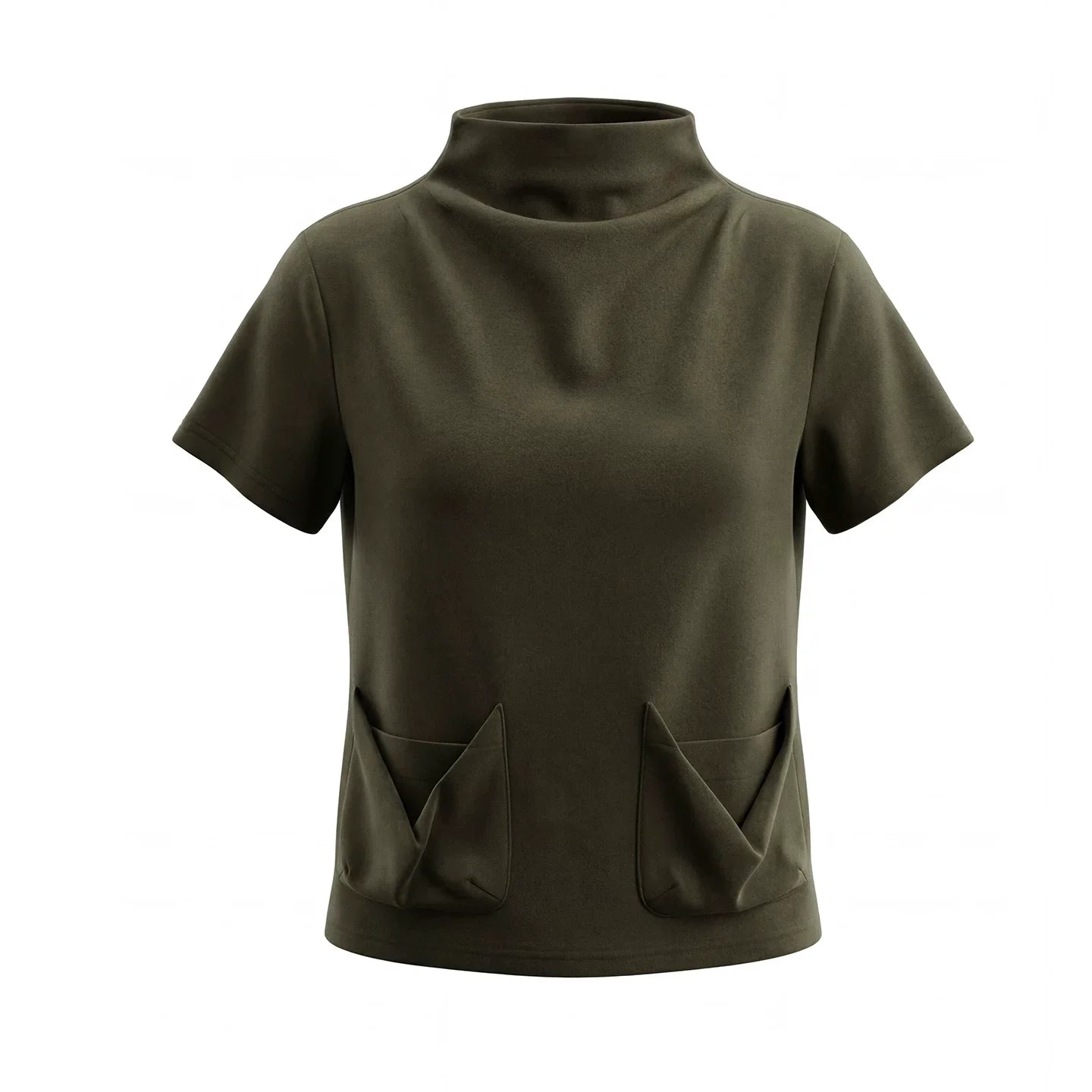 CROPPED SLIM-FIT TEE