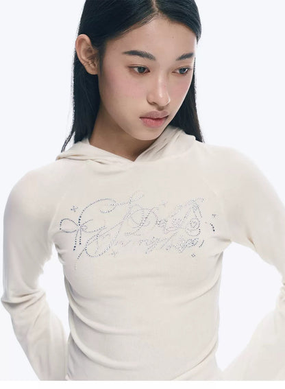 LIGHTWEIGHT HOODED LONG SLEEVE TOP