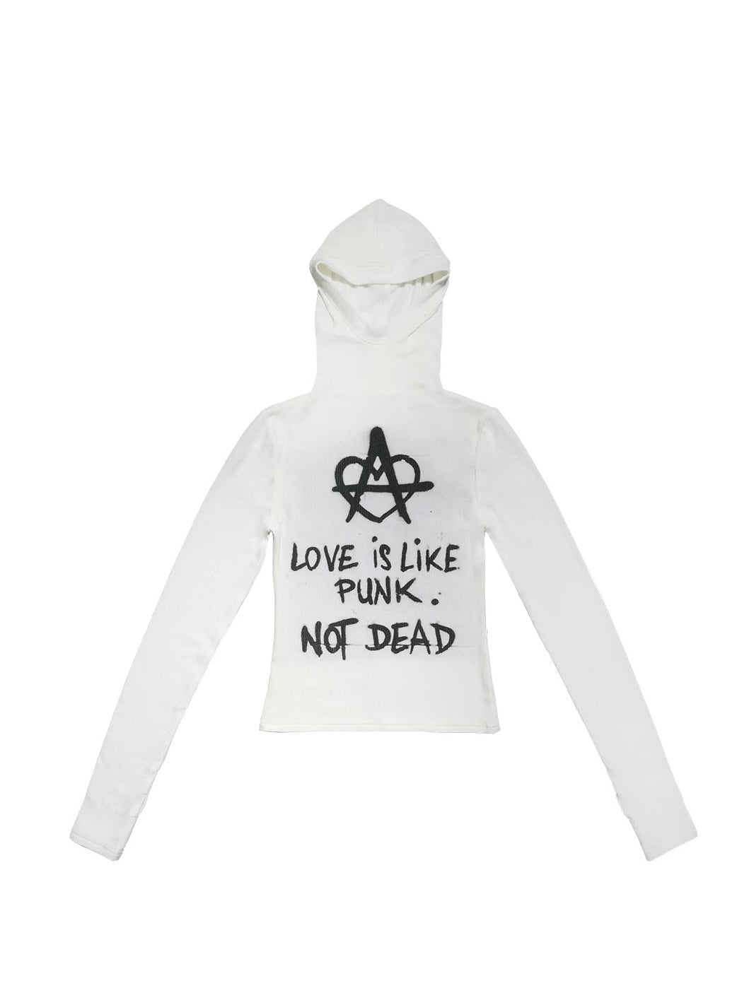 PUNK GRAFFITI HOODED TEE