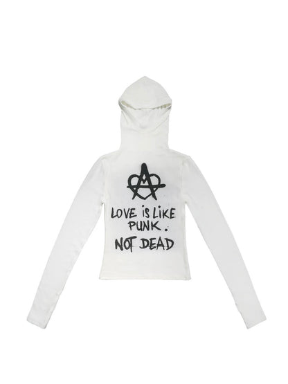 PUNK GRAFFITI HOODED TEE
