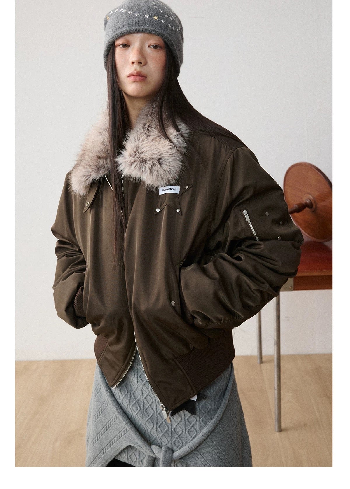 STAR RIVET FLIGHT JACKET