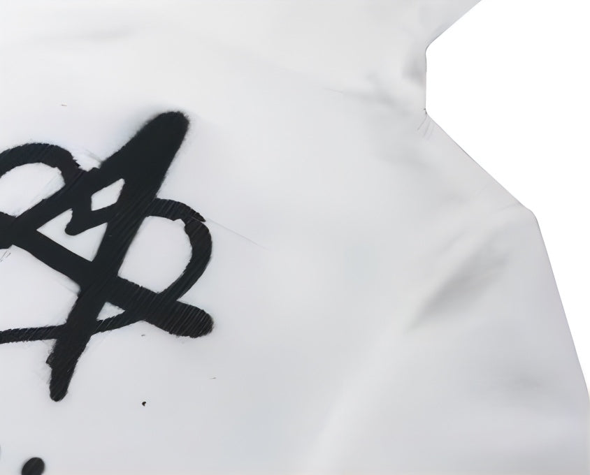 PUNK GRAFFITI HOODED TEE