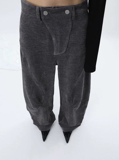 SCULPT CHENILLE PANTS