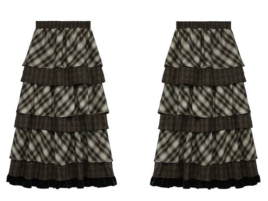 RUSTIC STACK MAXI SKIRT