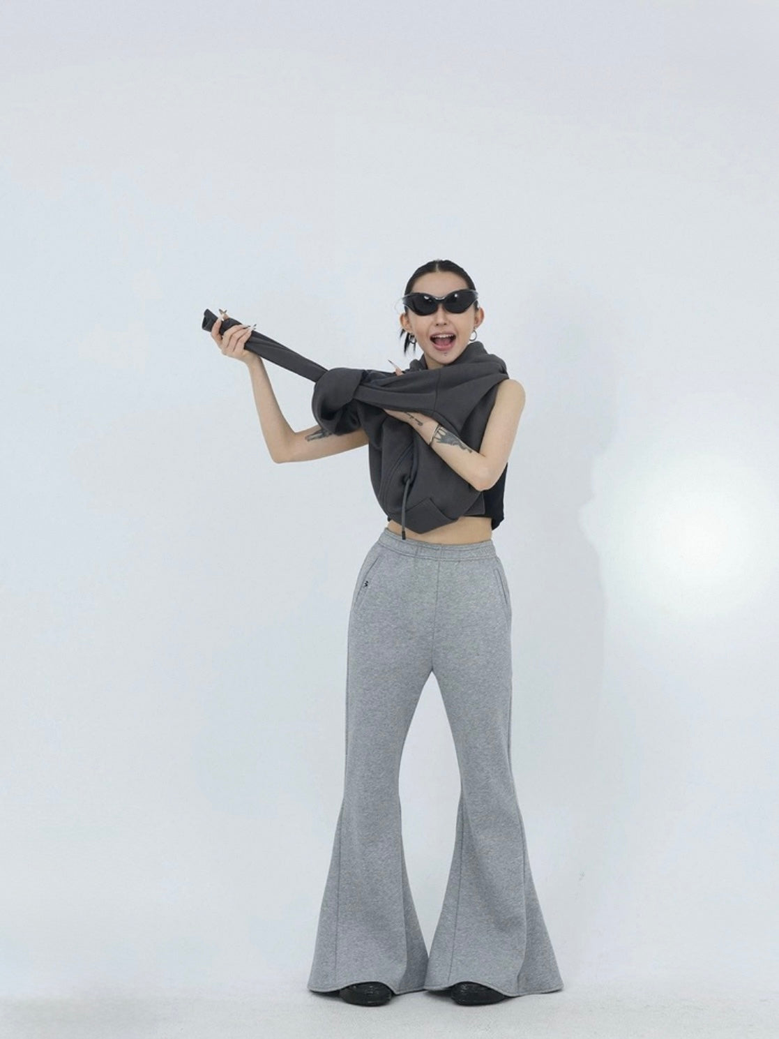 SWEAT MELT FLARE PANTS