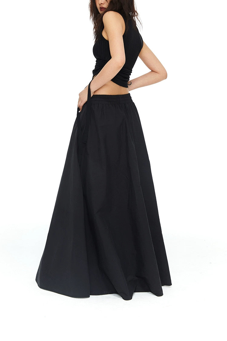A-LINE MAXI SKIRT