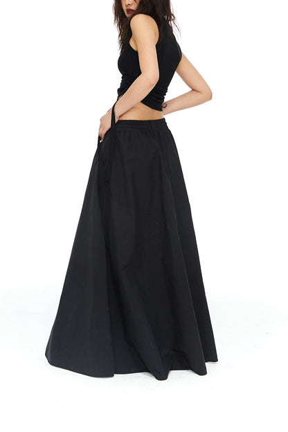 A-LINE MAXI SKIRT