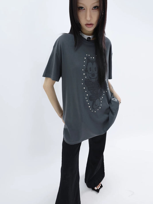 CAT STUD TEE