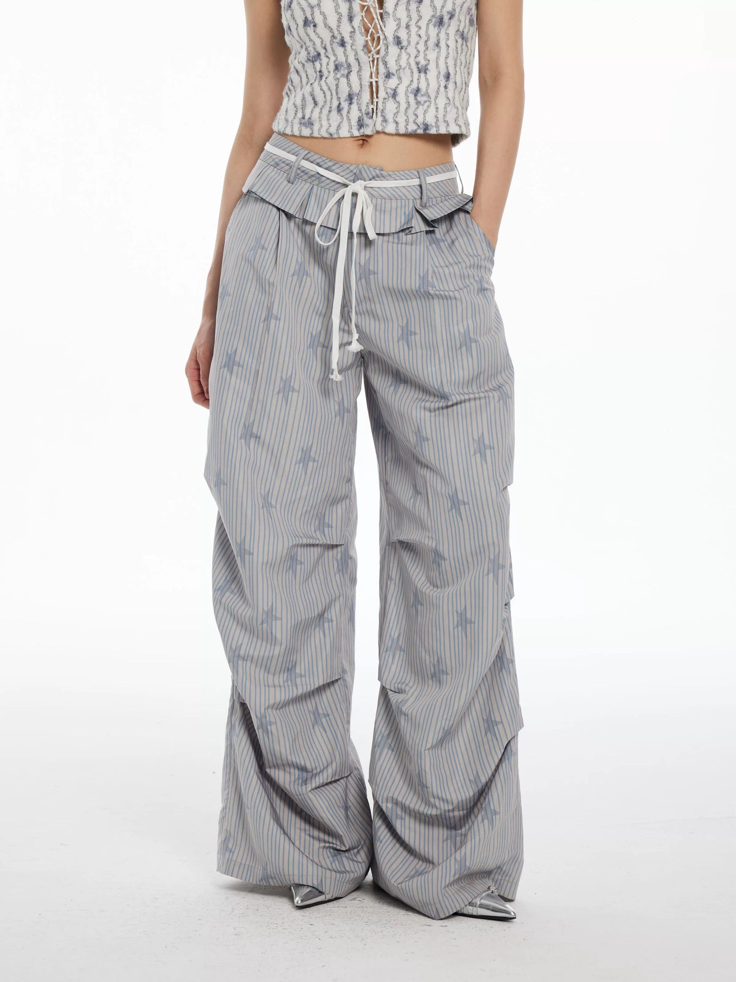 STRIPE STAR PANTS