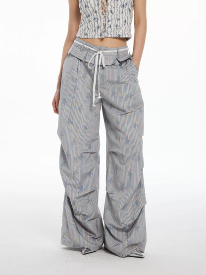 STRIPE STAR PANTS