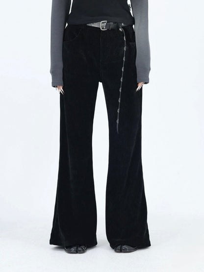 VELVET TRACE PANTS