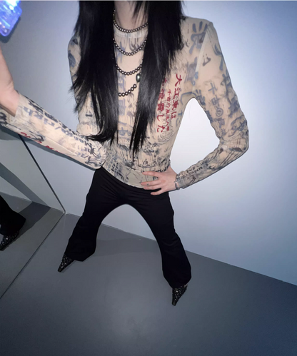 CALLIGRAPHY INK MESH