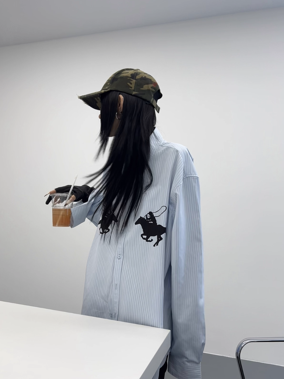 GALLOP EMBROIDERY SHIRT