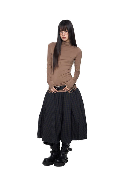 LAYERED MOCK NECK TOP