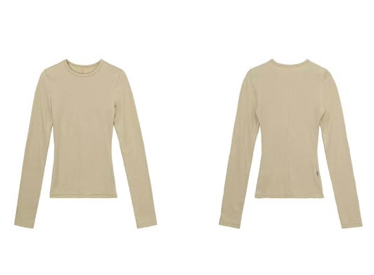 TENCEL ROUND NECK TEE