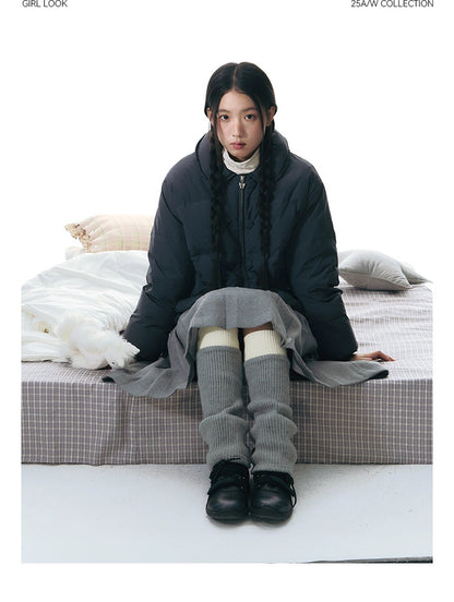 STAR DETAIL KNIT LEG WARMERS