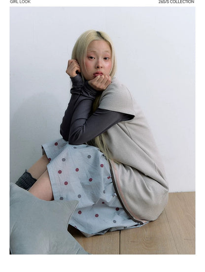 RETRO POLKA DOT SKIRT