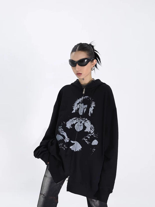 DIVINE GLITCH HOODIE