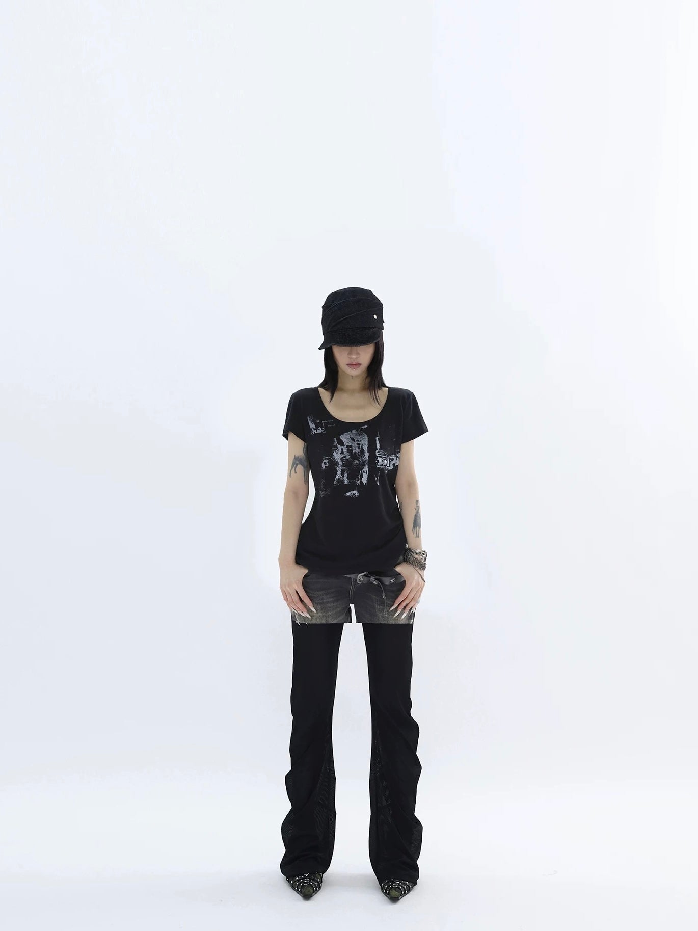 [SALE] GRAFFITI WOOL TEE