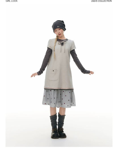 RETRO POLKA DOT SKIRT